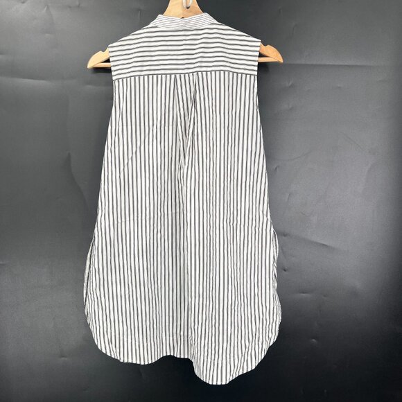 Dorothee Schumacher striped tunic art to wear top button front lagenlook 3 M - Picture 5 of 16